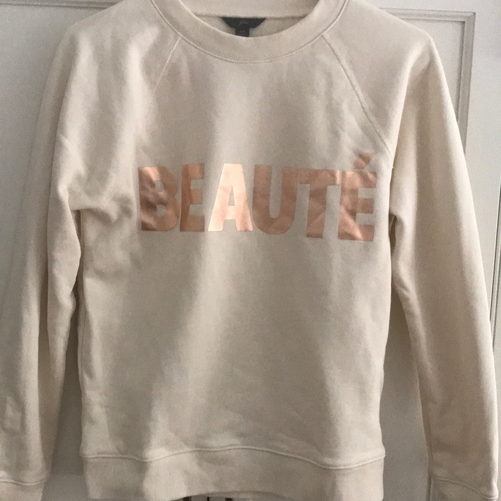 JCREW  XS cotton sweatshirt